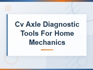 Dashboard Warning Lights That Signal Cv Axle Problems at Home
